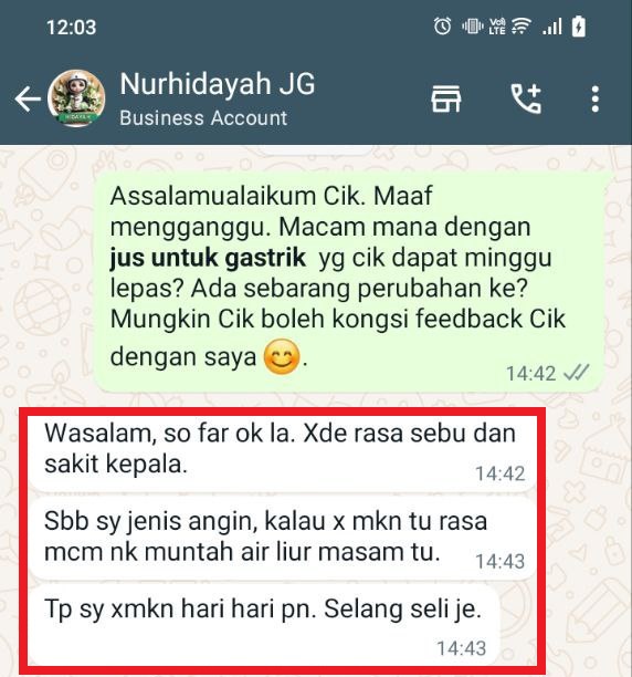 Testimoni WhatsApp 7